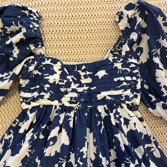 Abercrombie & Fitch Navy and White Dress - Picture 4 of 4